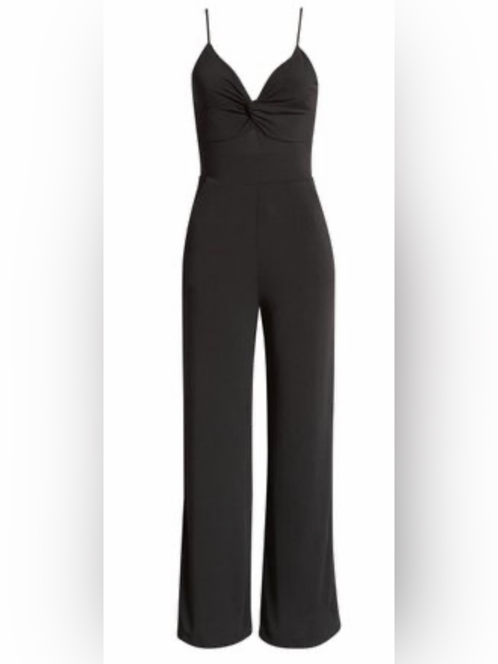 Socialite Black Sleeveless Pants Jumpsuit Size Medium NWT